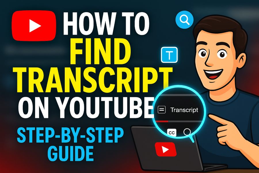 How to Find Transcript on YouTube