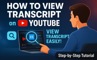 How to View Transcript on YouTube: A Comprehensive Guide