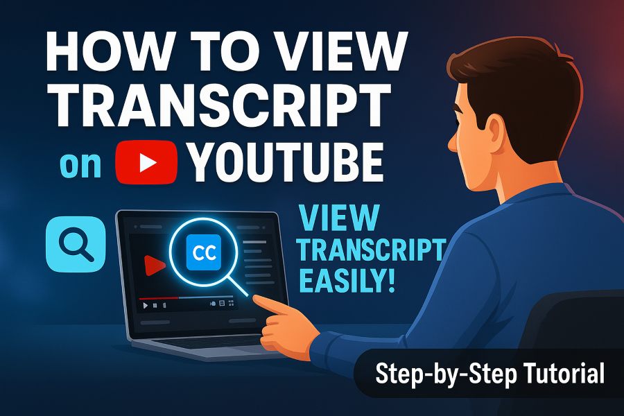 How to View Transcript on YouTube